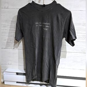 Washed Black Short Sleeve Graphic Tee